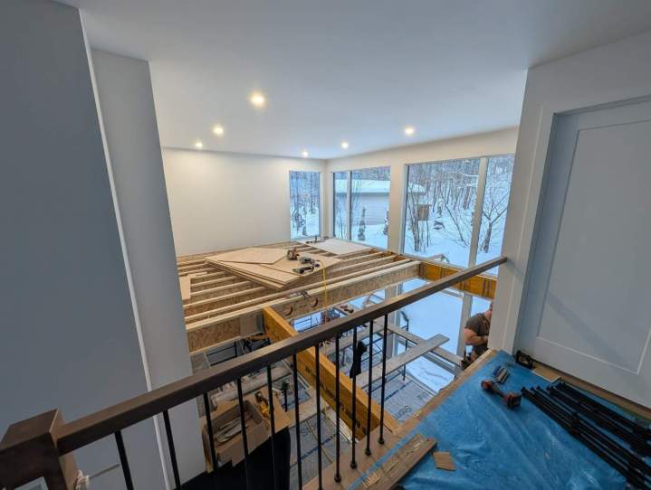 Agrandissement de maison par l'intérieur Lac-Beauport